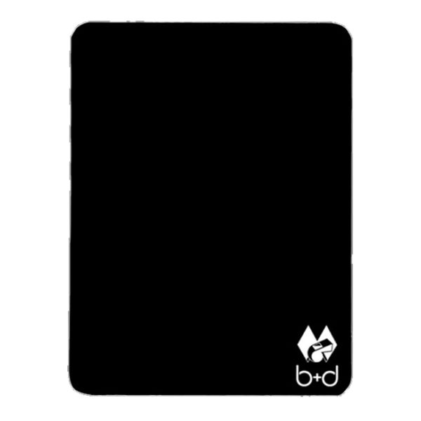 Čierna rozhodcovská karta b+d