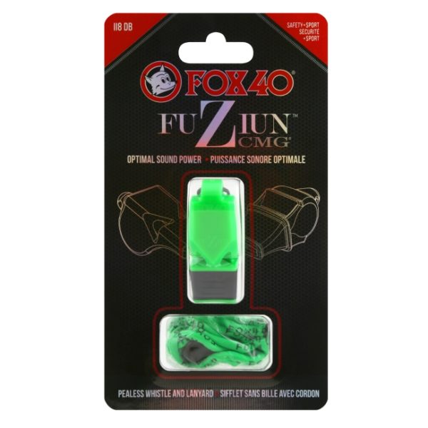 Balenie zelenej píšťalky Fox 40 Fuziun CMG