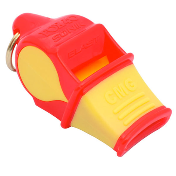 Červeno-žltá píšťalka Fox 40 Sonik Blast CMG multicolor
